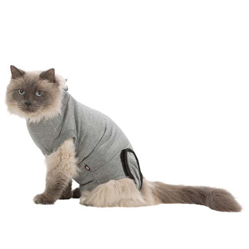 Skyddande Body för Katt M L Grå