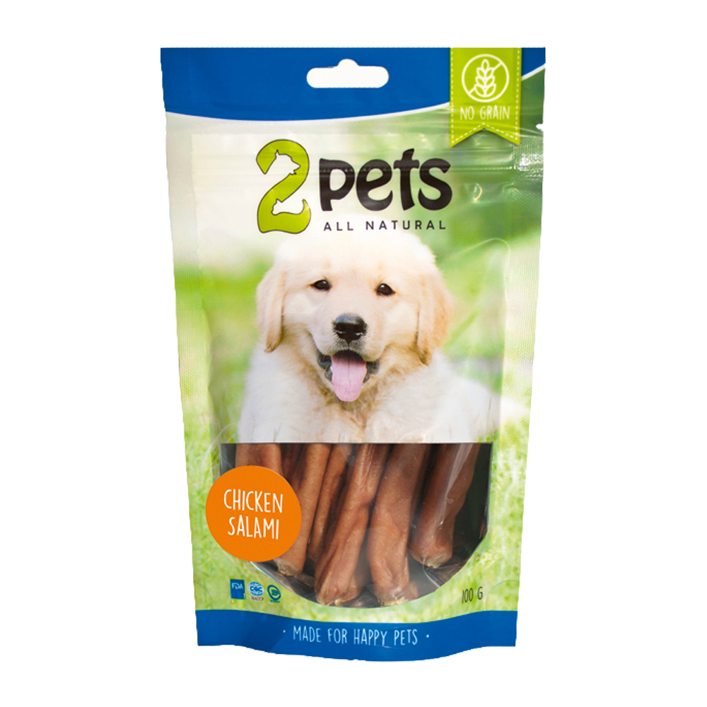 2PETS Dogsalami Chicken - 100 G