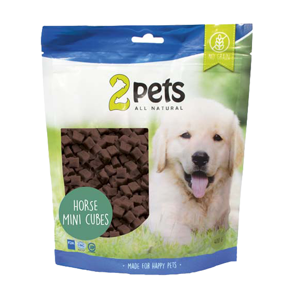 2PETS Dogsnack Horse Minicubes