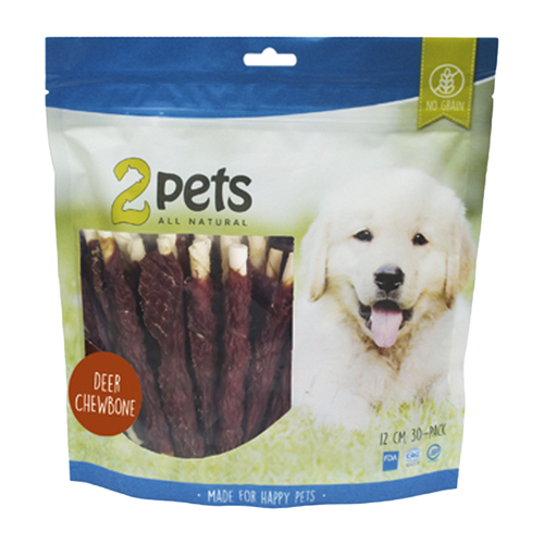 2Pets Tuggpinne Hjort - 400 G
