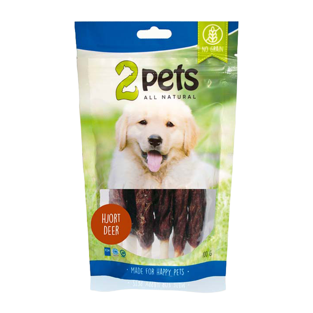 2PETS Tuggpinne M Hjort - 12 CM - 6 PACK