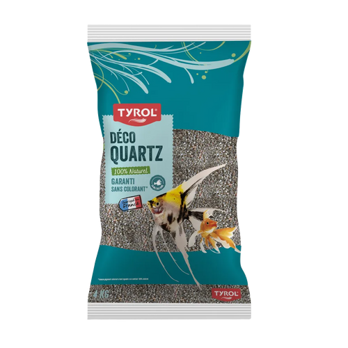 Akvariegrus Quartz Natural 1–3 mm - 4 KG