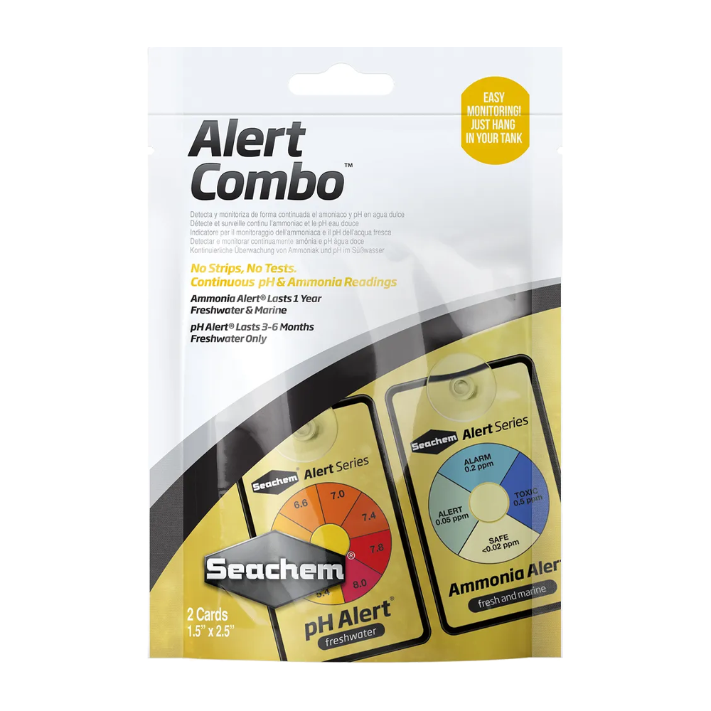 Seachem Alerts Combo Pack 6 Month Ph/Ammonia