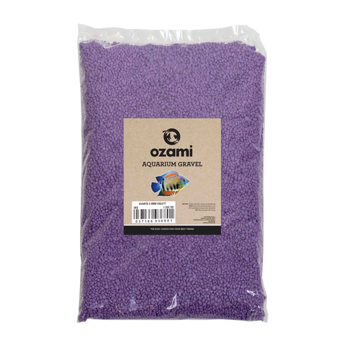Ozami Aquarium Gravel 2–3 mm violett 2 KG