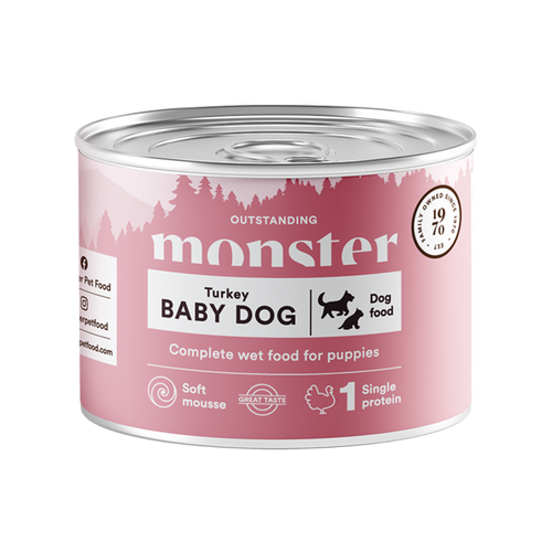 Monster Dog Baby Mousse Burk - 190 G