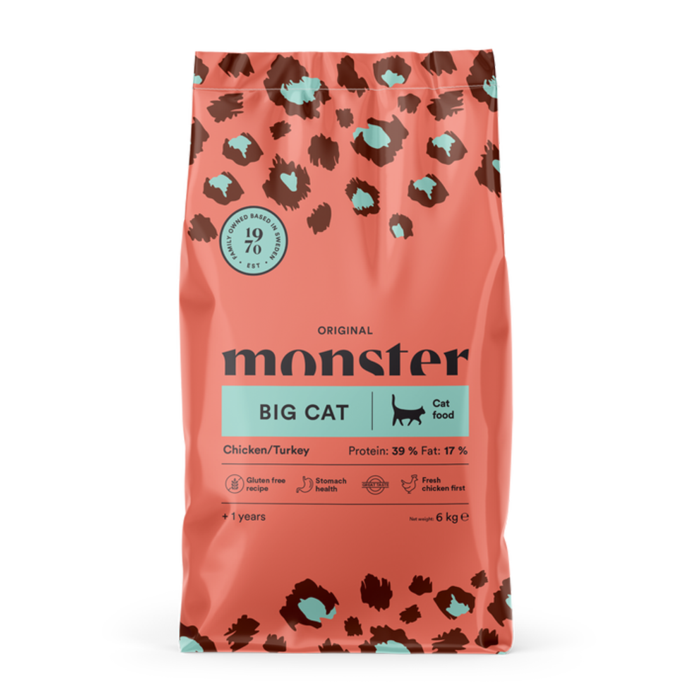 Monster Cat Orig. Big Cat Chick/Turkey