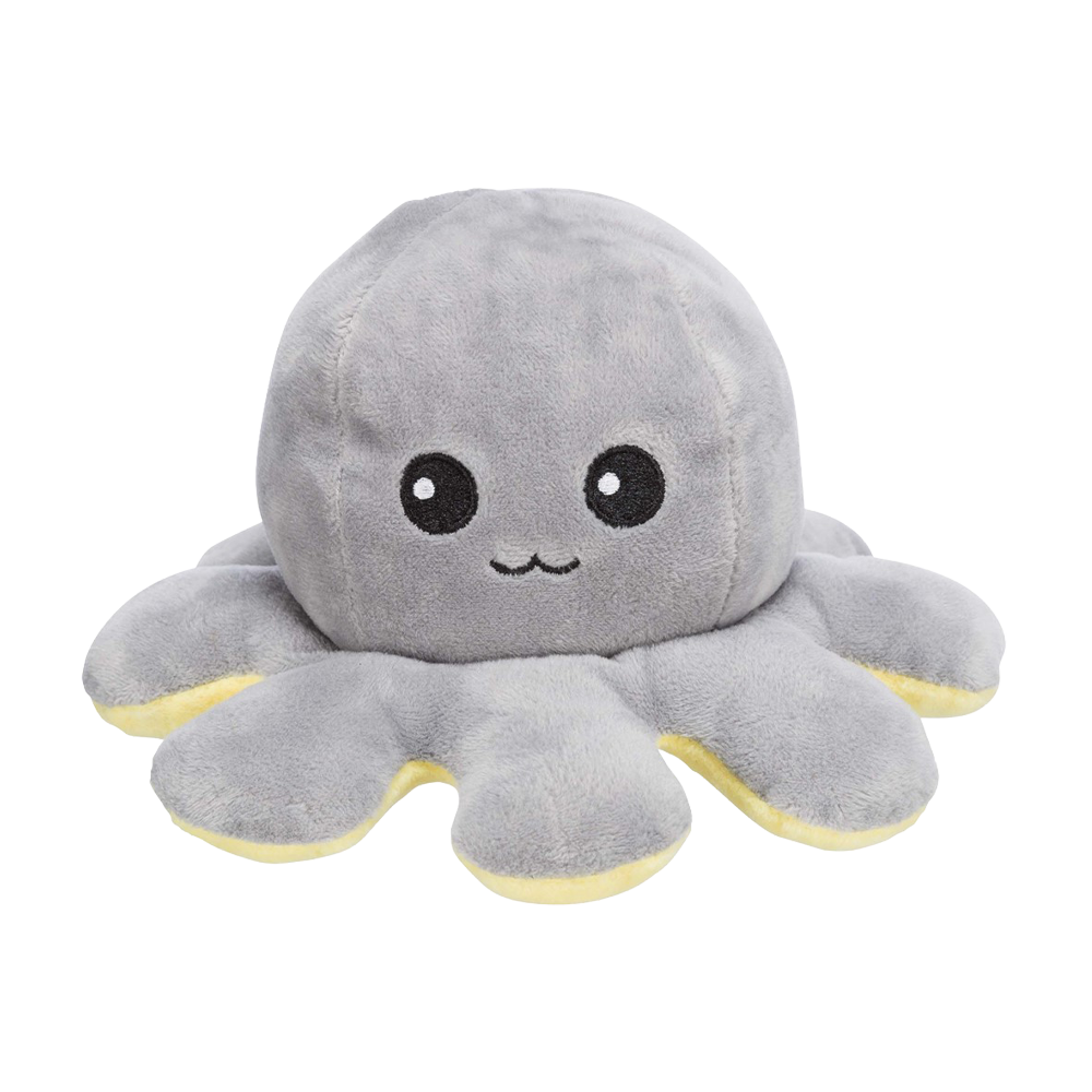 Vändbar Bläckfisk Plysch - 19 CM