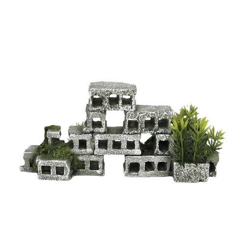Blocks With Plants - Medium
