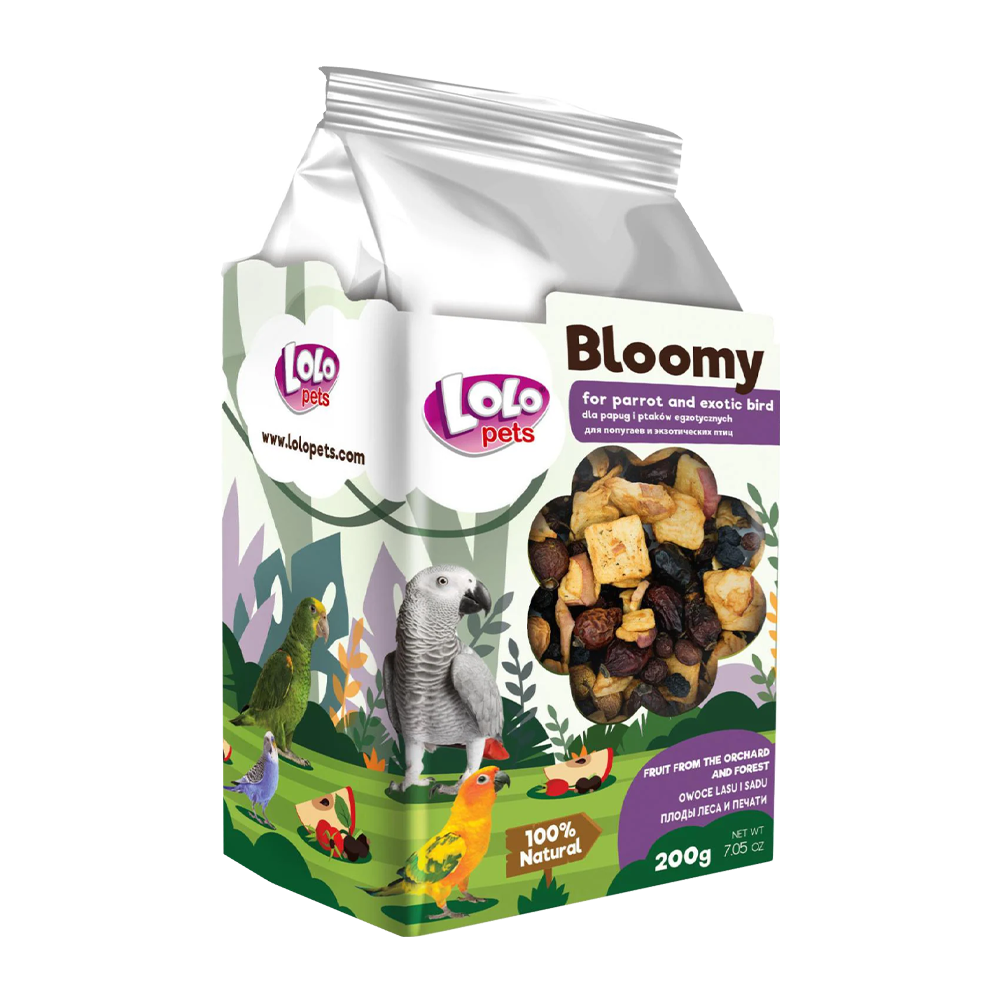 Bloomy Skogsfrukter Exotiska Fåglar - 150 G