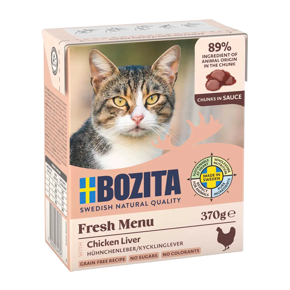 Bozita Cat Chicken Liver In Sauce - 370 G