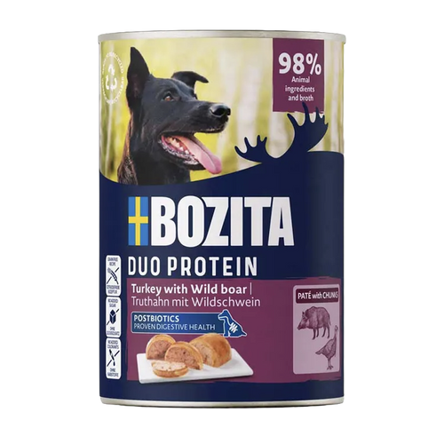 Bozita Pate Turkey/Wild Boar- 400 G