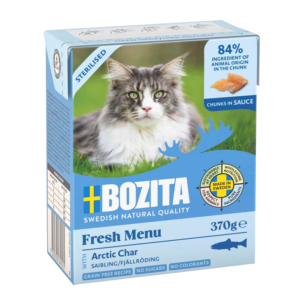 Bozita Cat Sterilised Artic Char In Sauce - 370g