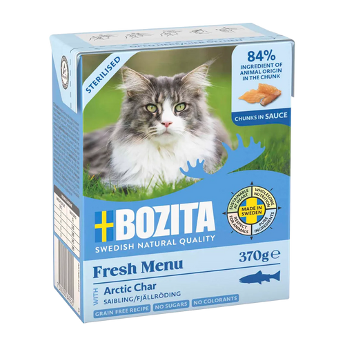 Bozita Cat Sterilised Artic Char In Sauce - 370g