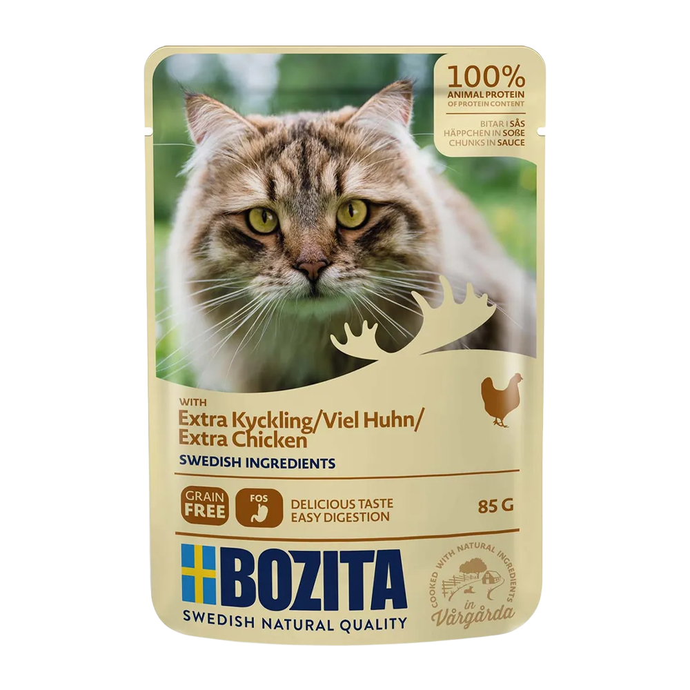 Bozita Katt Extra Kyckling i Sås - 85 G