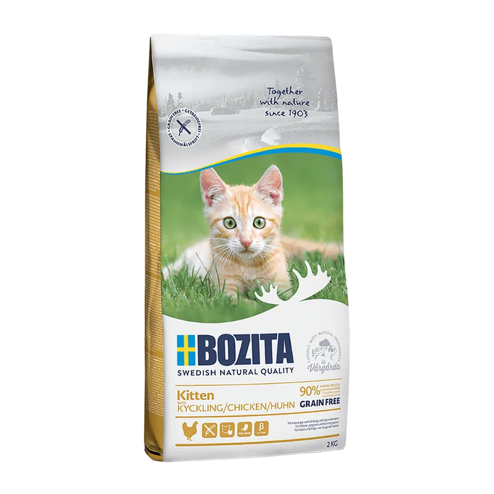 Bozita Kitten Grain Free Chicken - 2 KG