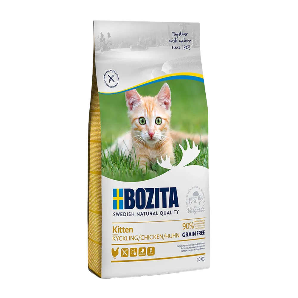 Bozita Kitten Grain Free Chicken - 10 KG