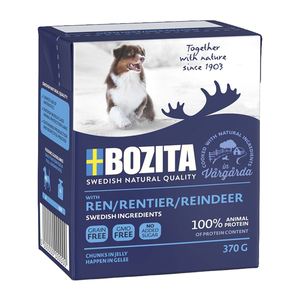 Bozita Ren (bitar i Gelé) - 370 G