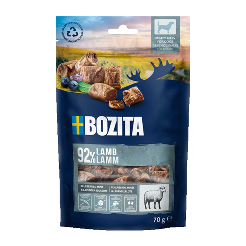 Bozita Snacks Meaty Bites Lamb - 70g