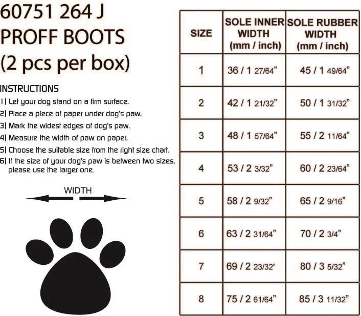 Rukka Proff Outdoor Vattentäta Hundstövlar Svart