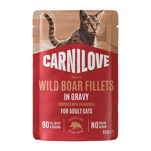 CL Cat Pouch Wild Boar - 85 g