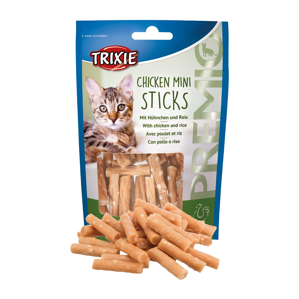Premio Chicken Mini Sticks - 50 G