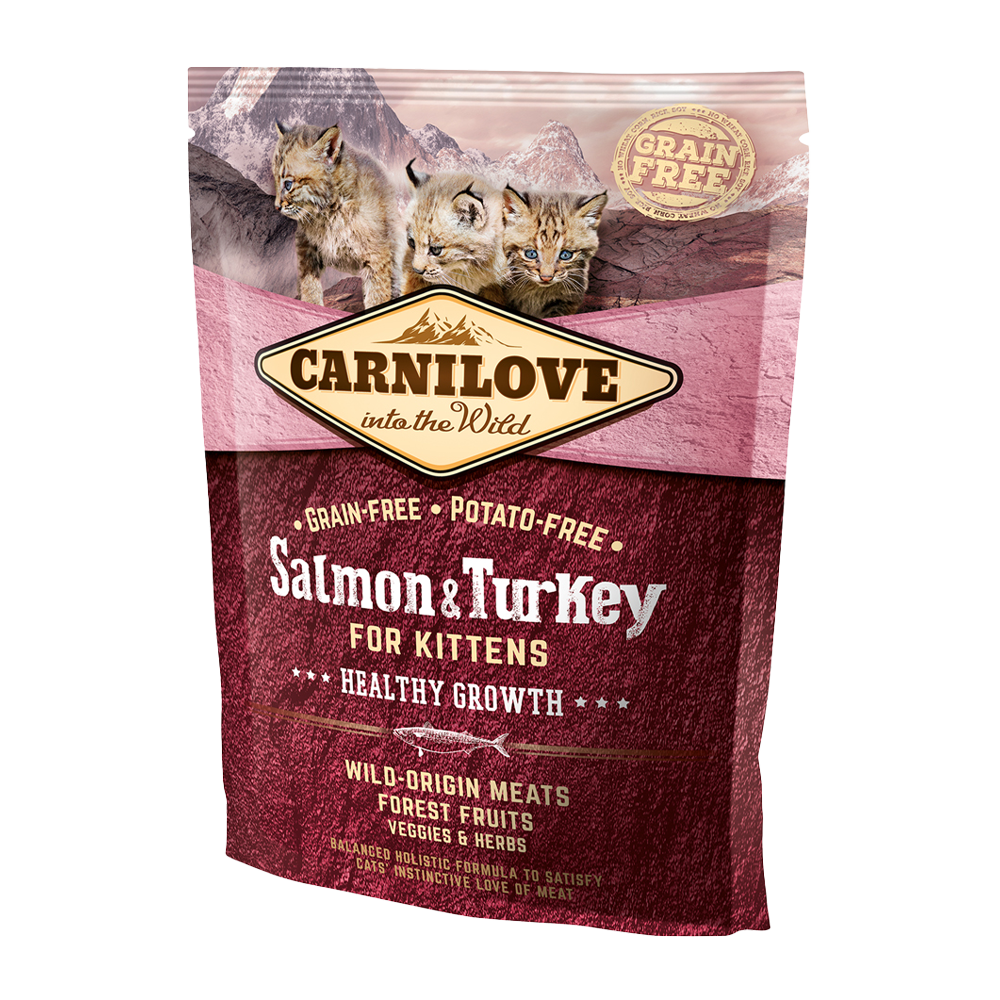 Carnilove Lax & Kalkon Kittens Healthy | Endast 89 kr! - Zoogiganten