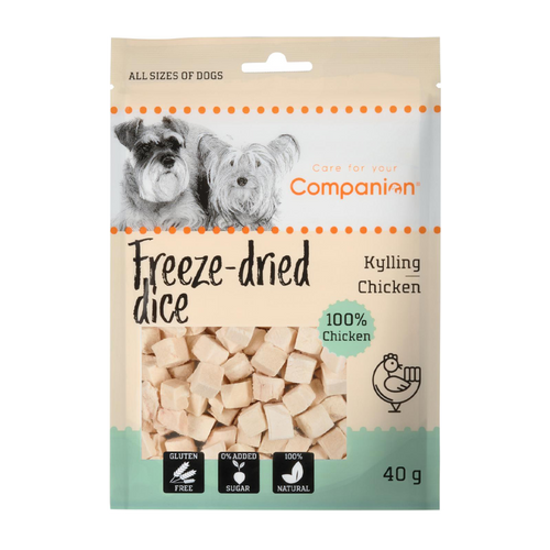 Companion Frystorkad Kyckling - 40 G | Endast 39 kr! - Zoogiganten