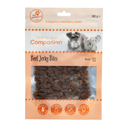 Companion Beef Jerky Bitar Nötkött | Endast 39 kr! - Zoogiganten