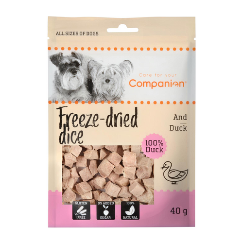 Companion Frystorkad Anka - 40 G | Endast 39 kr! - Zoogiganten