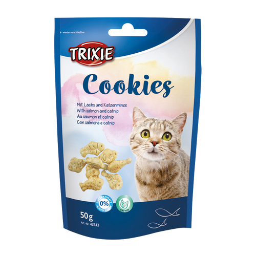 Cookies med Lax och Catnip - 50 G