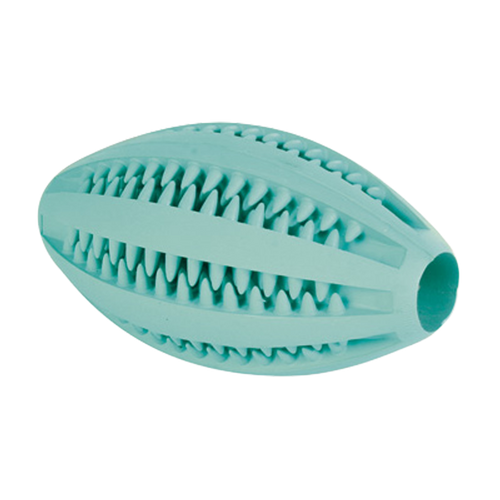 Denta Fun Rugbyboll M Mintsmak Naturgummi- 11 CM