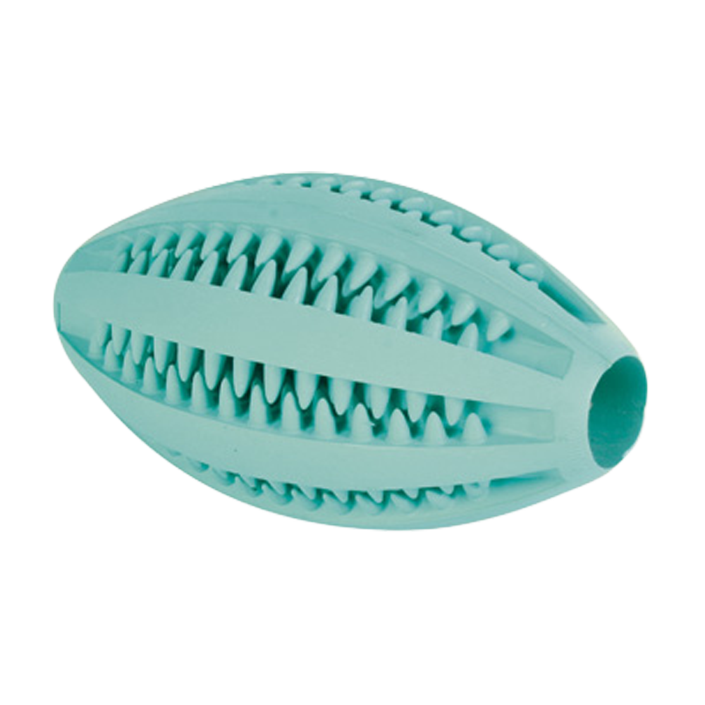 Denta Fun Rugbyboll M Mintsmak Naturgummi- 11 CM