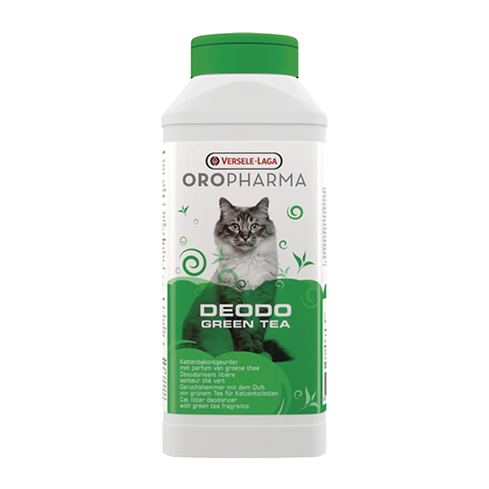Oropharma Deodorant Kattsand Grön Te Doft - 740 G