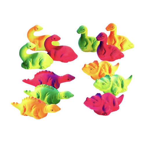 Dinosaurie Rainbow Mix Självlysande