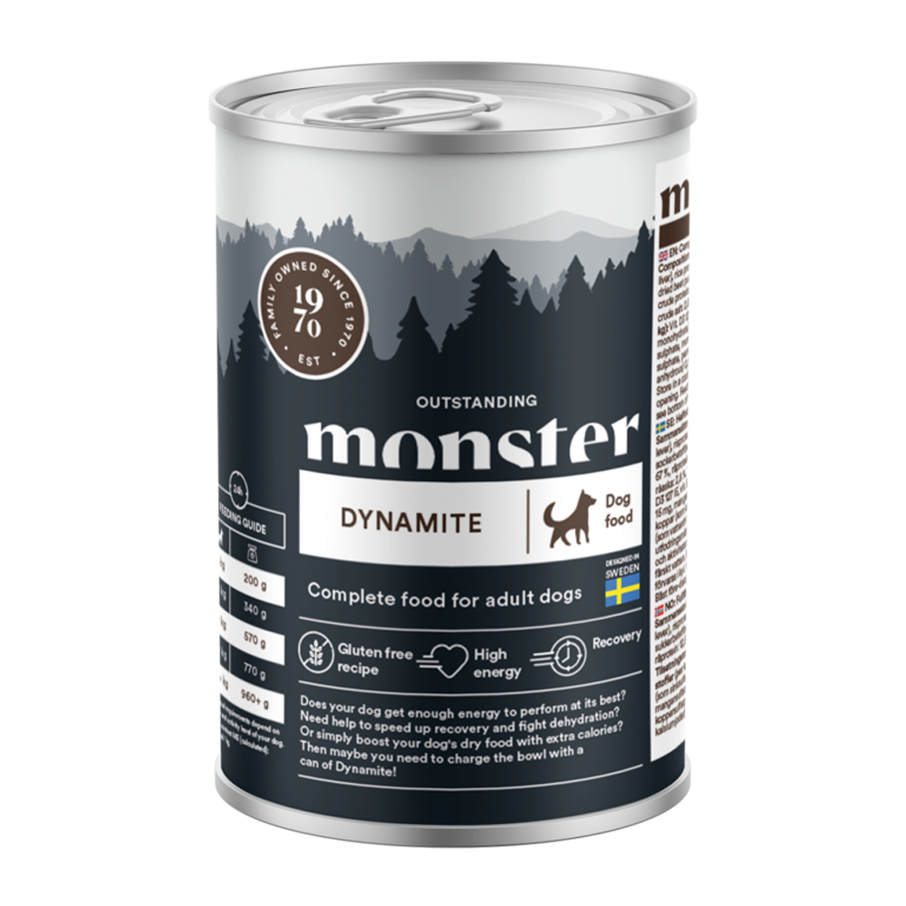 Monster Dog Dynamite Burk - 400 G