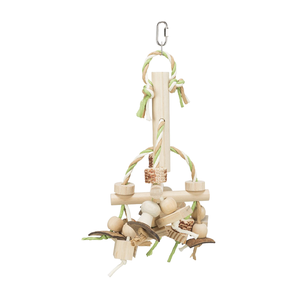 Fågelleksak Trä Multifärg - 31 CM