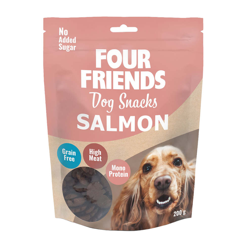 FourFriends Dog Snacks Salmon - 200 G