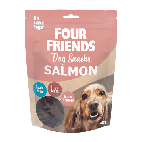 FourFriends Dog Snacks Salmon - 200 G