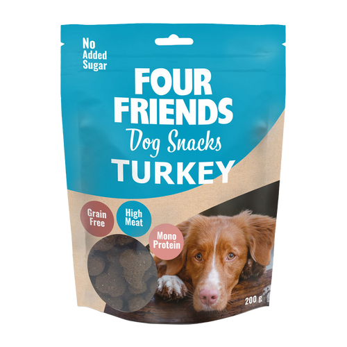 FourFriends Dog Snacks Turkey - 200 G