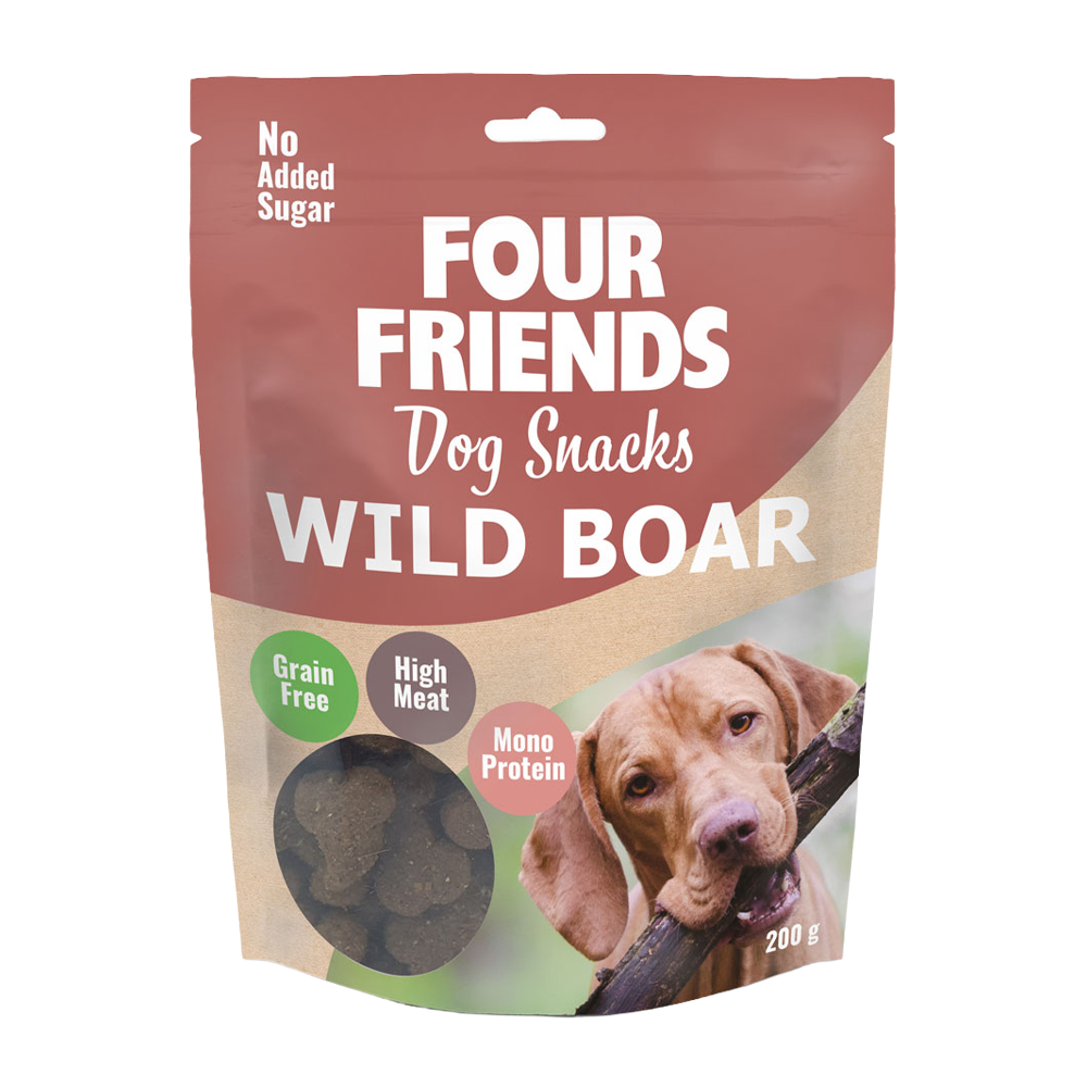 FourFriends Dog Snacks Wild Boar - 200 G
