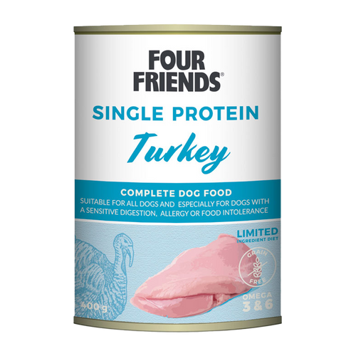 FourFriends Dog Turkey Can - 400 g