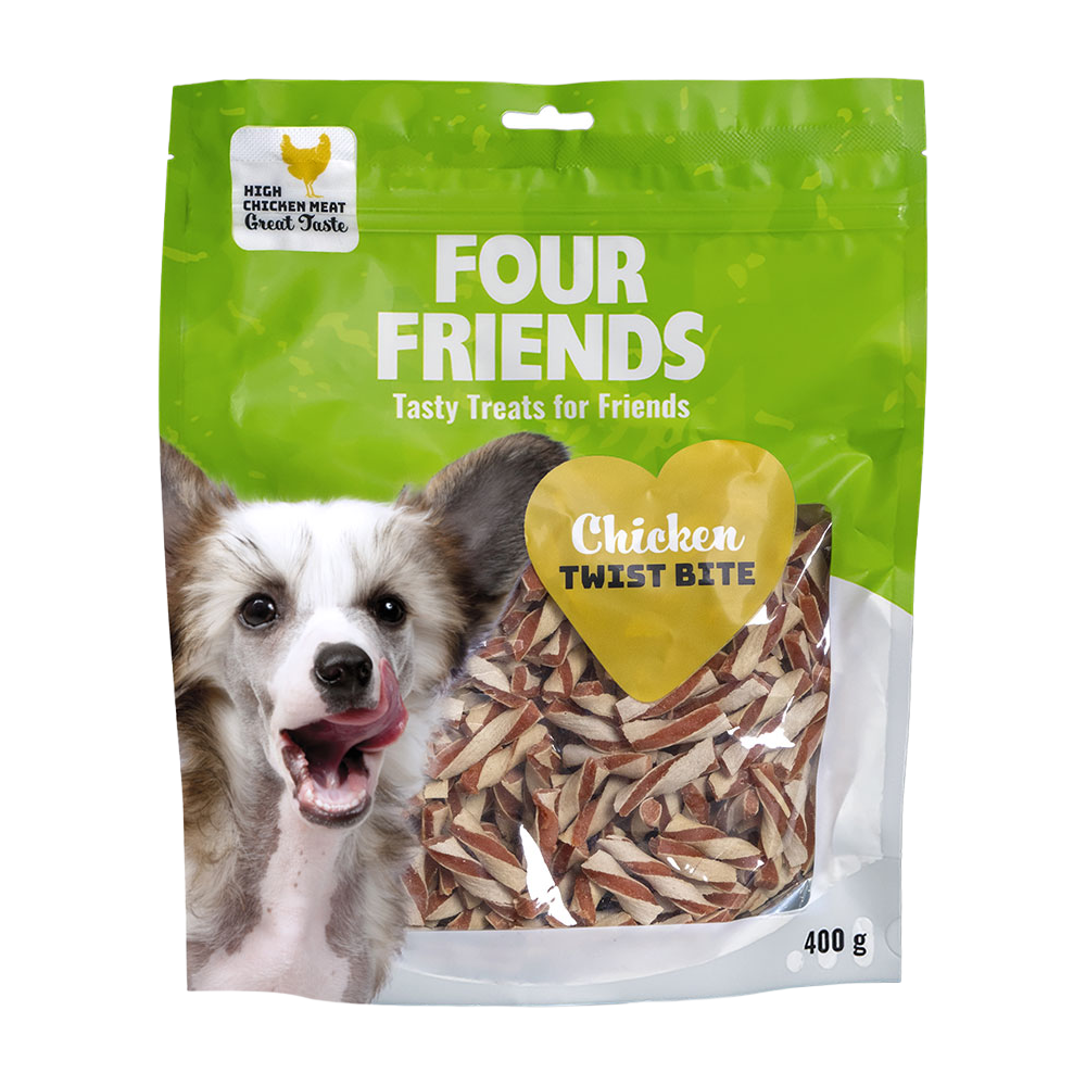 FourFriends Chicken Twist Bite - 400 G