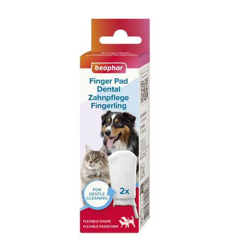 Fingertandborsta Bomull 2pack
