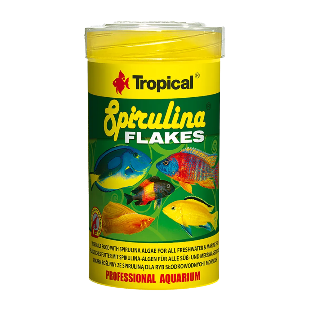 Tropical Spirulina Flakes - 20G | Endast 79 kr! - Zoogiganten