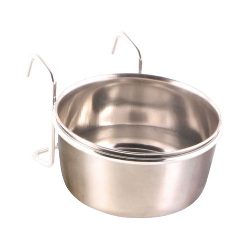 Foderkopp Rostfri med Hållare - 300 ML