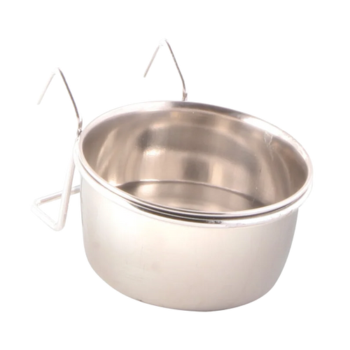 Foderkopp Rostfri med Hållare - 150 ML