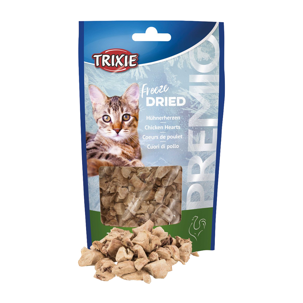 Premio Frystorkade Kycklinghjärtan - 25 G
