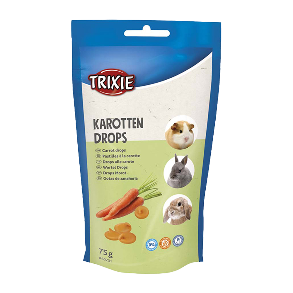 Gnagardrops glutenfria med morot, 75 g