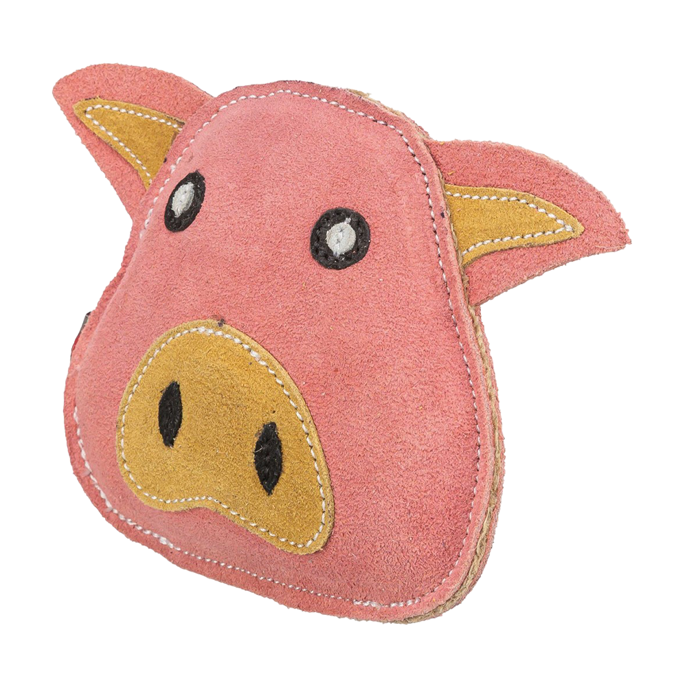 Gris Läderleksak - 19 CM