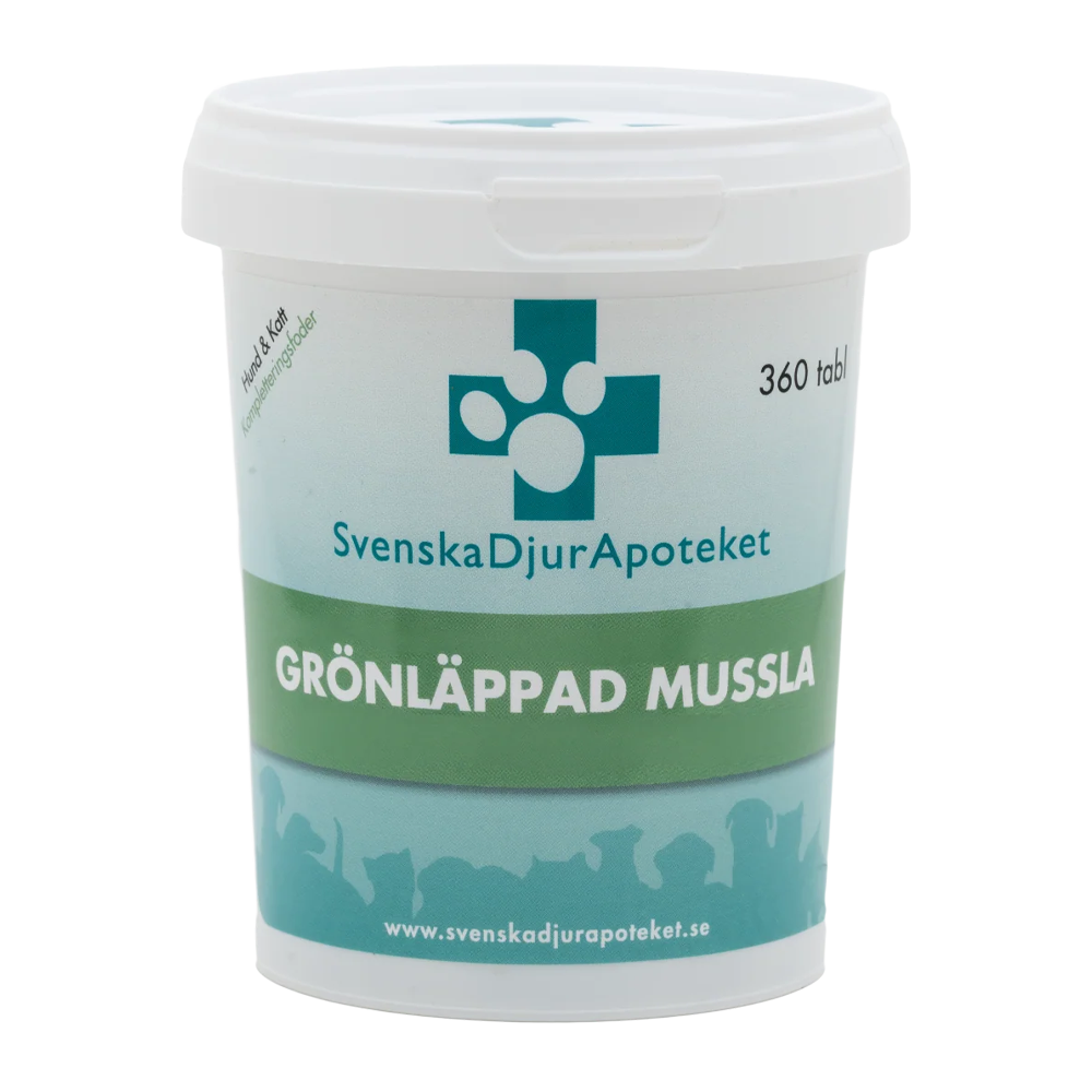 Djurapoteket Grönläppad Mussla 120 Tabl